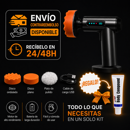 💸"Kit pulidora + Pulimento gratis"