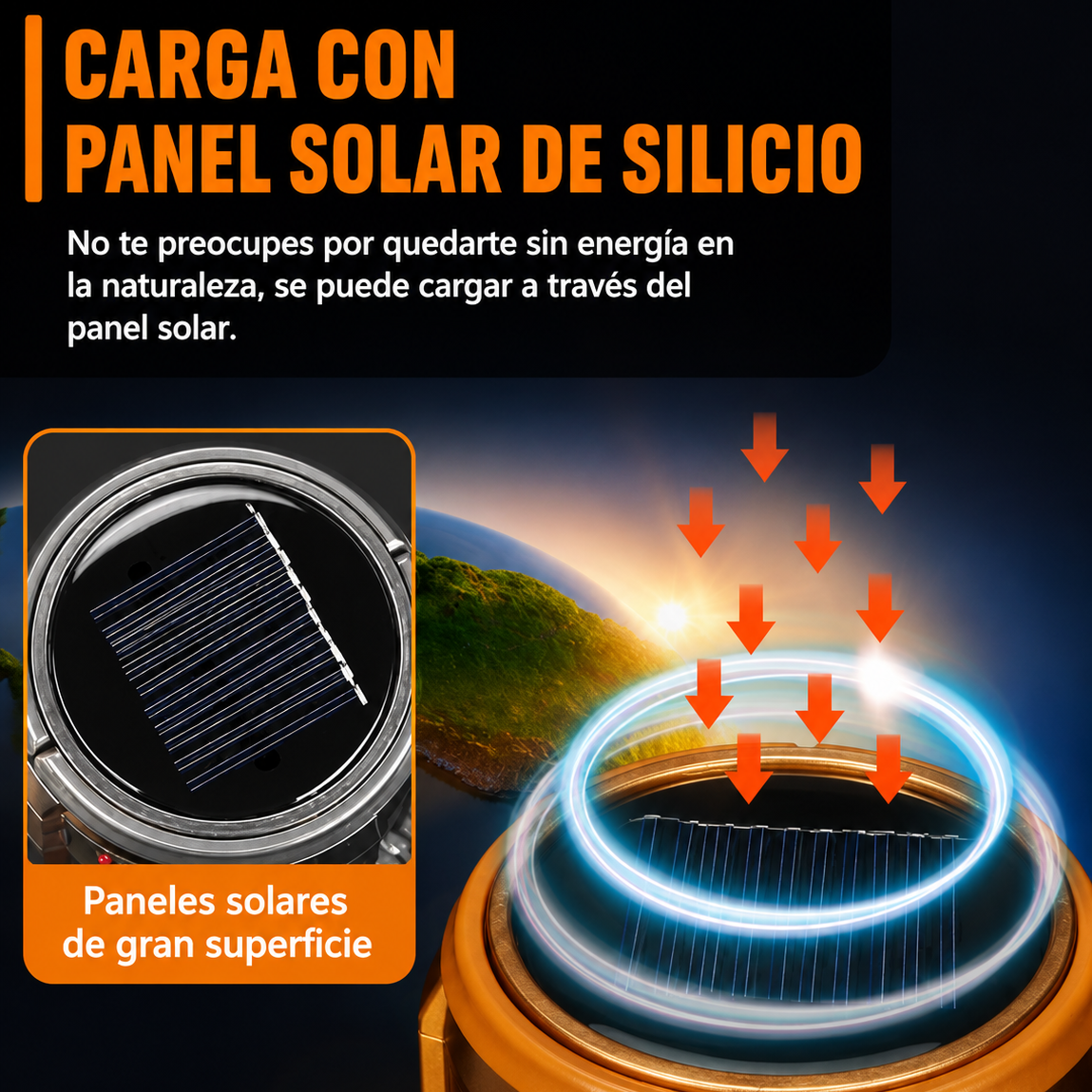 "Lampara Multiusos 3 en 1"