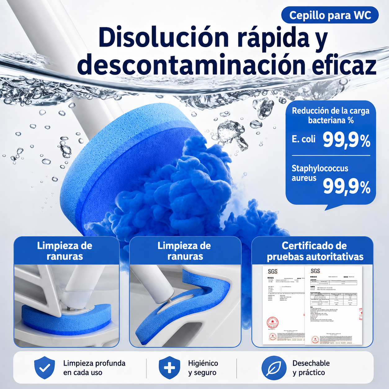 Cepillo Higiénico Desechable